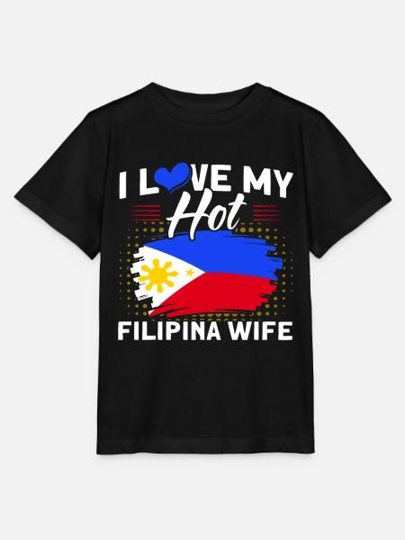 Philippinen Philippinisch Philippinische Flagge - Stanley/Stella Kinder T-Shirt MINI CREATOR - Schwarz