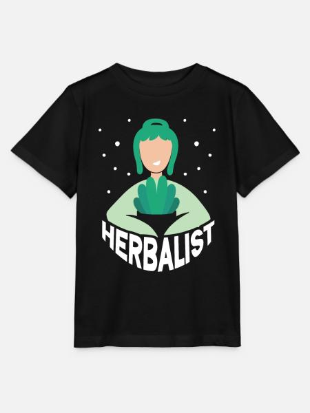 Kräutersammler Kräuter Kraut Kräutergarten - Stanley/Stella Kinder T-Shirt MINI CREATOR - Schwarz