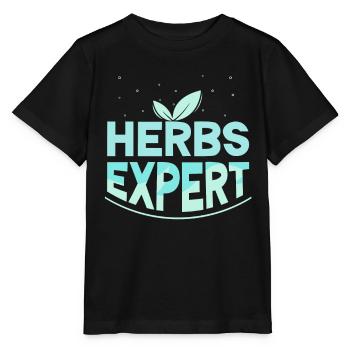 Herb Expert Herb Herb Garden - T-shirt bio MINI CREATOR Stanley/Stella Enfant - noir - Devant - Mikhail (115cm)