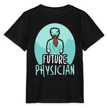 Futur Médecin Profession Médecin Médecine Médicale - T-shirt bio MINI CREATOR Stanley/Stella Enfant - noir - Devant - Mikhail (115cm)