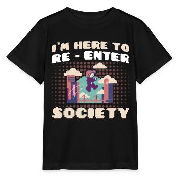 Zocken Gamer Retro Gamer Videospiele Geschenk - Stanley/Stella Kinder T-Shirt MINI CREATOR  - Schwarz - Vorne - Mikhail (115cm)