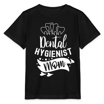 Dental Hygienist Mama Dental Hygienist Dentist - Stanley/Stella MINI CREATOR Kids’ T-Shirt - black - Front - Mikhail (115cm)