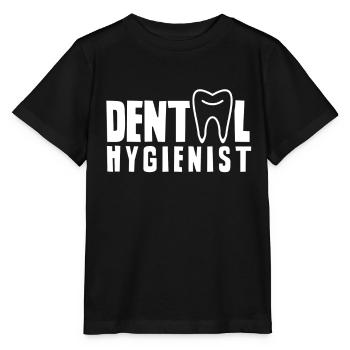Équipe d’hygiénistes dentaires Dentiste Hygiène dentaire - T-shirt bio MINI CREATOR Stanley/Stella Enfant - noir - Devant - Mikhail (115cm)