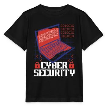 Cyber Sicherheit Hack IT Sicherheit Cybersecurity - Stanley/Stella Kinder T-Shirt MINI CREATOR  - Schwarz - Vorne - Mikhail (115cm)