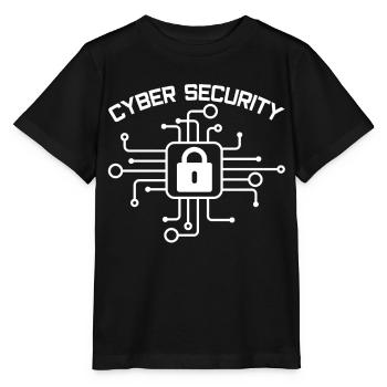 Cyber Sicherheit Cybersecurity IT Sicherheit Hack - Stanley/Stella Kinder T-Shirt MINI CREATOR  - Schwarz - Vorne - Mikhail (115cm)