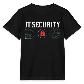 It Security Hack Cybersecurity Hacking Hacker - Stanley/Stella MINI CREATOR Kids’ T-Shirt - black - Front - Mikhail (115cm)