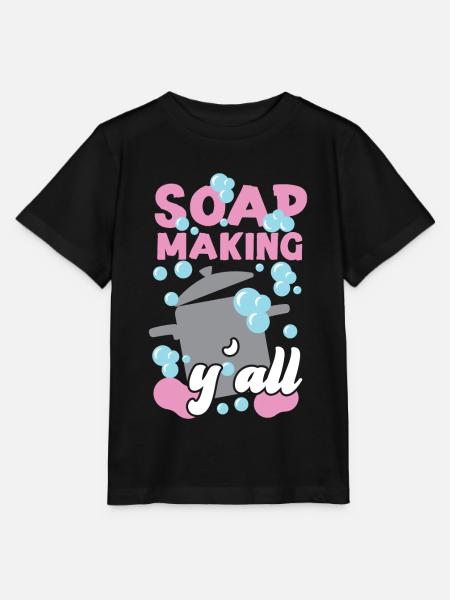 Soap Making Crafting Soap Making - Stanley/Stella Kinder T-Shirt MINI CREATOR - Schwarz