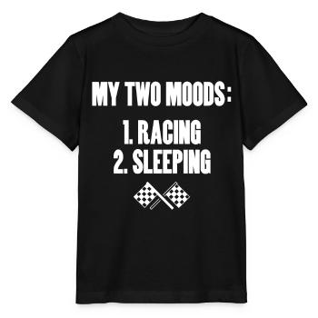 Racing Motorsport Saying - Stanley/Stella MINI CREATOR Kids’ T-Shirt - black - Front - Mikhail (115cm)