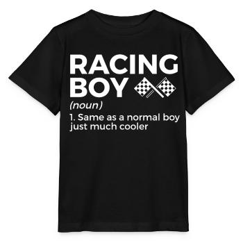 Racing Motorsport Saying - Stanley/Stella MINI CREATOR Kids’ T-Shirt - black - Front - Mikhail (115cm)
