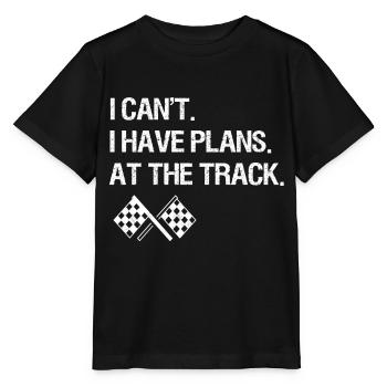 Racing Motorsport Saying - Stanley/Stella MINI CREATOR Kids’ T-Shirt - black - Front - Mikhail (115cm)