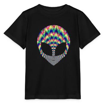 Alien Geschenk Außerirdische Ufo Area 51 Sci-fi - Stanley/Stella Kinder T-Shirt MINI CREATOR  - Schwarz - Vorne - Mikhail (115cm)