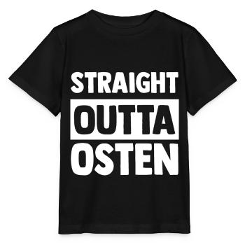 Ossi Gift East Germany NVA Germania East - Stanley/Stella MINI CREATOR Kids’ T-Shirt - black - Front - Mikhail (115cm)