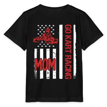Kartsport Kart Driver Go Kart Gift Idea - Stanley/Stella MINI CREATOR Kids’ T-Shirt - black - Front - Mikhail (115cm)