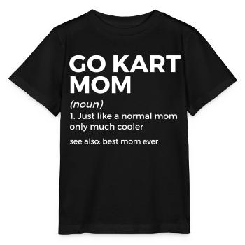 Kartsport Kart Driver Go Kart Gift Idea - Stanley/Stella MINI CREATOR Kids’ T-Shirt - black - Front - Mikhail (115cm)