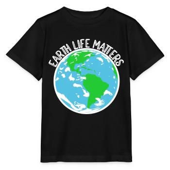Naturschutz Klima Naturschützer Meer - Stanley/Stella Kinder T-Shirt MINI CREATOR  - Schwarz - Vorne - Mikhail (115cm)