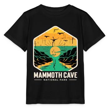 Parc national Souvenir Mammoth Cave Kentucky Souven - T-shirt bio MINI CREATOR Stanley/Stella Enfant - noir - Devant - Mikhail (115cm)