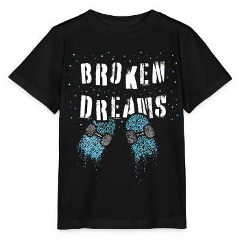 Broken Dreams Skater Skateboard Halfpipe Skatepark - T-shirt bio MINI CREATOR Stanley/Stella Enfant - noir - Devant - Mikhail (115cm)