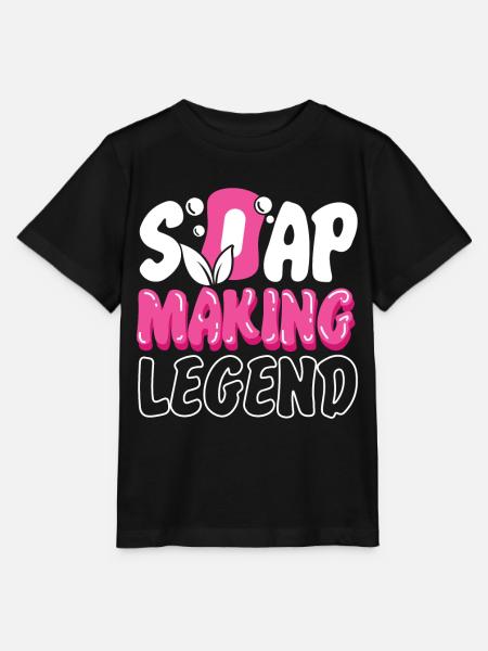 Soap Making Crafting Retro Soap - Stanley/Stella Kinder T-Shirt MINI CREATOR - Schwarz