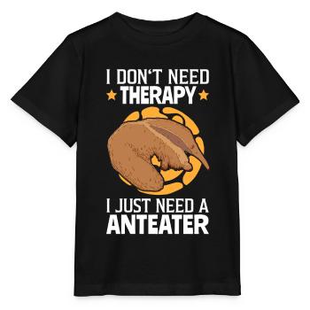 Anteater est ma thérapie Amérique du Sud - T-shirt bio MINI CREATOR Stanley/Stella Enfant - noir - Devant - Mikhail (115cm)