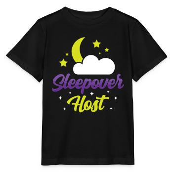 Hôtes d’une nuit Nuitée - T-shirt bio MINI CREATOR Stanley/Stella Enfant - noir - Devant - Mikhail (115cm)
