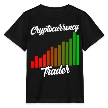 Cryptocurrency Traders Crypto Crypto Trader - T-shirt bio MINI CREATOR Stanley/Stella Enfant - noir - Devant - Mikhail (115cm)