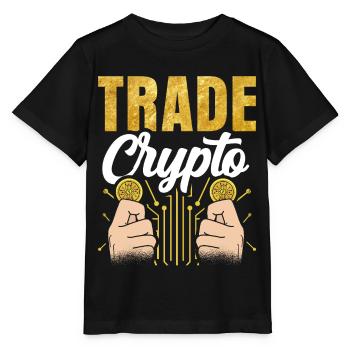 Crypto Trading Trading Trade Crypto Trader - Stanley/Stella MINI CREATOR Kids’ T-Shirt - black - Front - Mikhail (115cm)