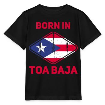 Porto Rico - T-shirt bio MINI CREATOR Stanley/Stella Enfant - noir - Devant - Mikhail (115cm)