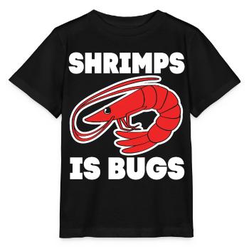 Shrimp - Stanley/Stella Kinder T-Shirt MINI CREATOR  - Schwarz - Vorne - Mikhail (115cm)
