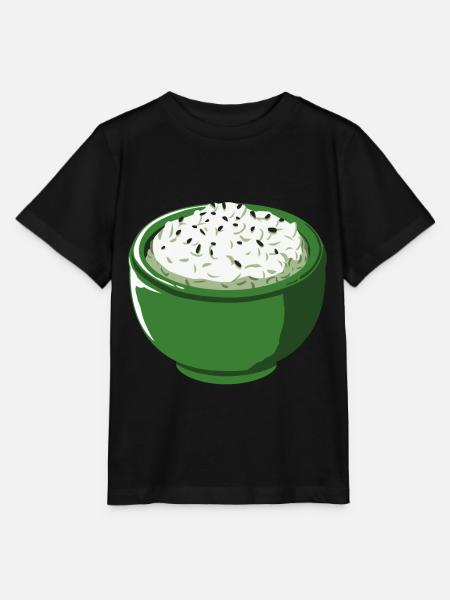 Reis - koreanischer Reis - Stanley/Stella Kinder T-Shirt MINI CREATOR  - Schwarz