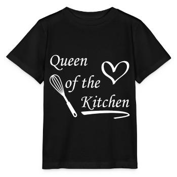 Reine de la cuisine - T-shirt bio MINI CREATOR Stanley/Stella Enfant - noir - Devant - Mikhail (115cm)