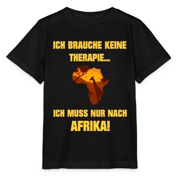 Afrika - Stanley/Stella Kinder T-Shirt MINI CREATOR  - Schwarz - Vorne - Mikhail (115cm)