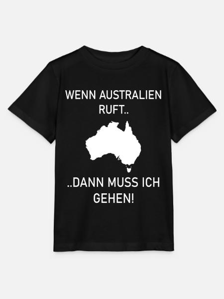 Australien - Stanley/Stella Kinder T-Shirt MINI CREATOR  - Schwarz
