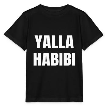 Yalla Habibi - Stanley/Stella Kinder T-Shirt MINI CREATOR  - Schwarz - Vorne - Mikhail (115cm)