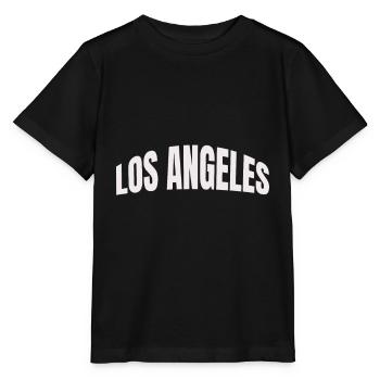 Los Angeles - Stanley/Stella Kinder T-Shirt MINI CREATOR  - Schwarz - Vorne - Mikhail (115cm)