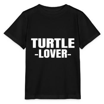 turtles - Stanley/Stella Kinder T-Shirt MINI CREATOR  - Schwarz - Vorne - Mikhail (115cm)