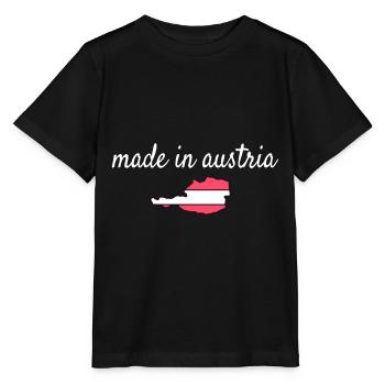 Austria - Stanley/Stella MINI CREATOR Kids’ T-Shirt - black - Front - Mikhail (115cm)