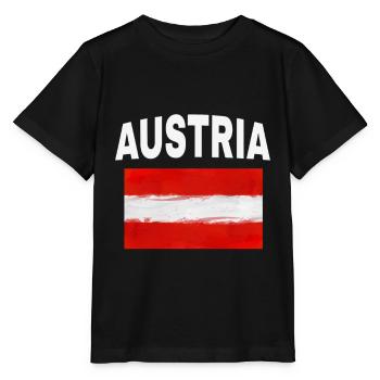 Austria - Stanley/Stella MINI CREATOR Kids’ T-Shirt - black - Front - Mikhail (115cm)