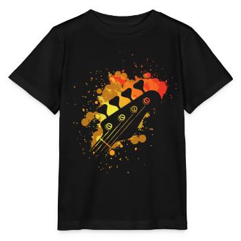 Bass player bass player bass guitar gift idea - Stanley/Stella MINI CREATOR Kids’ T-Shirt - black - Front - Mikhail (115cm)