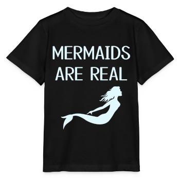 Les sirènes - T-shirt bio MINI CREATOR Stanley/Stella Enfant - noir - Devant - Mikhail (115cm)