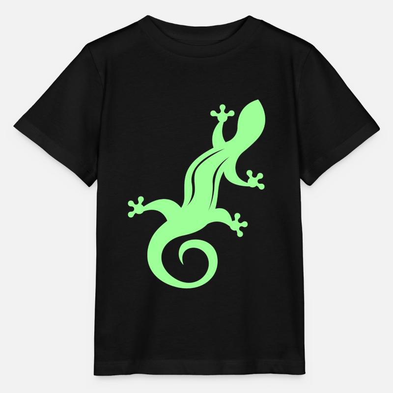 lézard - T-shirt bio MINI CREATOR Stanley/Stella Enfant - noir