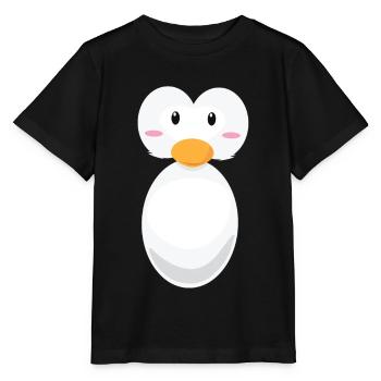 Costume de pingouin, pingouins, pingouins - T-shirt bio MINI CREATOR Stanley/Stella Enfant - noir - Devant - Mikhail (115cm)