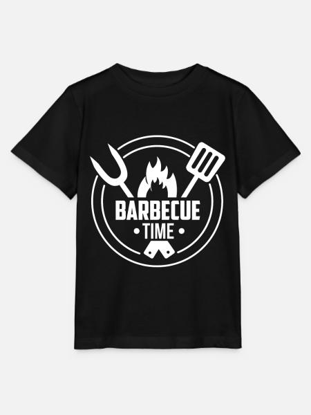 BBQ Time - Stanley/Stella Kinder T-Shirt MINI CREATOR  - Schwarz