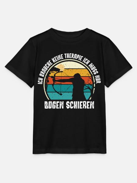 Bogenschießen, Archery, Langbogen, Compound - Stanley/Stella Kinder T-Shirt MINI CREATOR  - Schwarz