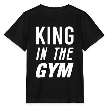 Gym - Stanley/Stella MINI CREATOR Kids’ T-Shirt - black - Front - Mikhail (115cm)