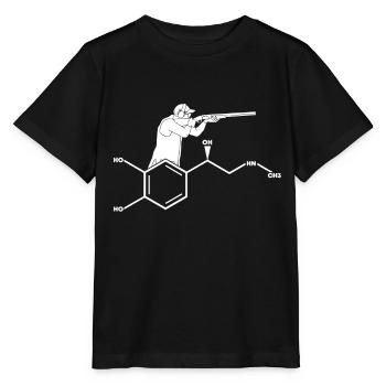 tontaubenschießen, adrenalin - Stanley/Stella Kinder T-Shirt MINI CREATOR  - Schwarz - Vorne - Mikhail (115cm)