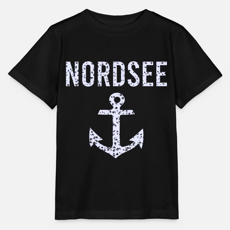 Nordsee - Stanley/Stella Kinder T-Shirt MINI CREATOR - Schwarz