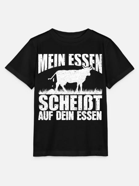 Fleischessen, Grillen BBQ, Anti Vegetarier - Stanley/Stella Kinder T-Shirt MINI CREATOR - Schwarz