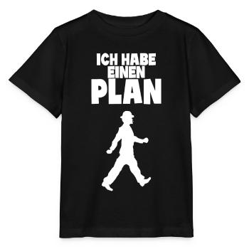 Olsen Kult Ostalgie Geschenk - Stanley/Stella Kinder T-Shirt MINI CREATOR  - Schwarz - Vorne - Mikhail (115cm)