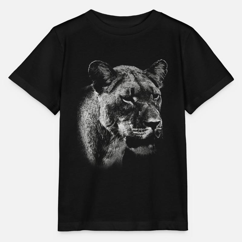 Tiger - Stanley/Stella Kinder T-Shirt MINI CREATOR  - Schwarz