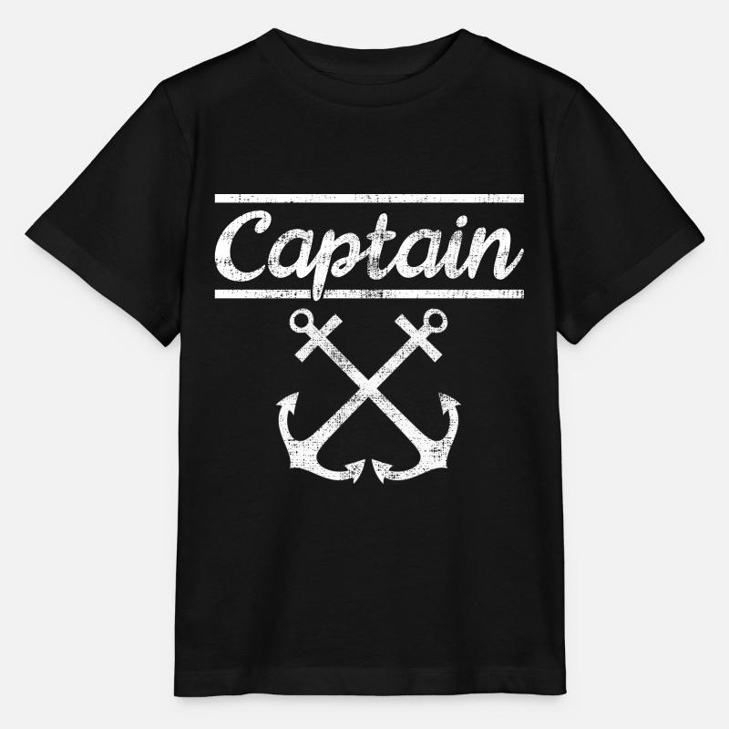 Kapitän - Stanley/Stella Kinder T-Shirt MINI CREATOR  - Schwarz